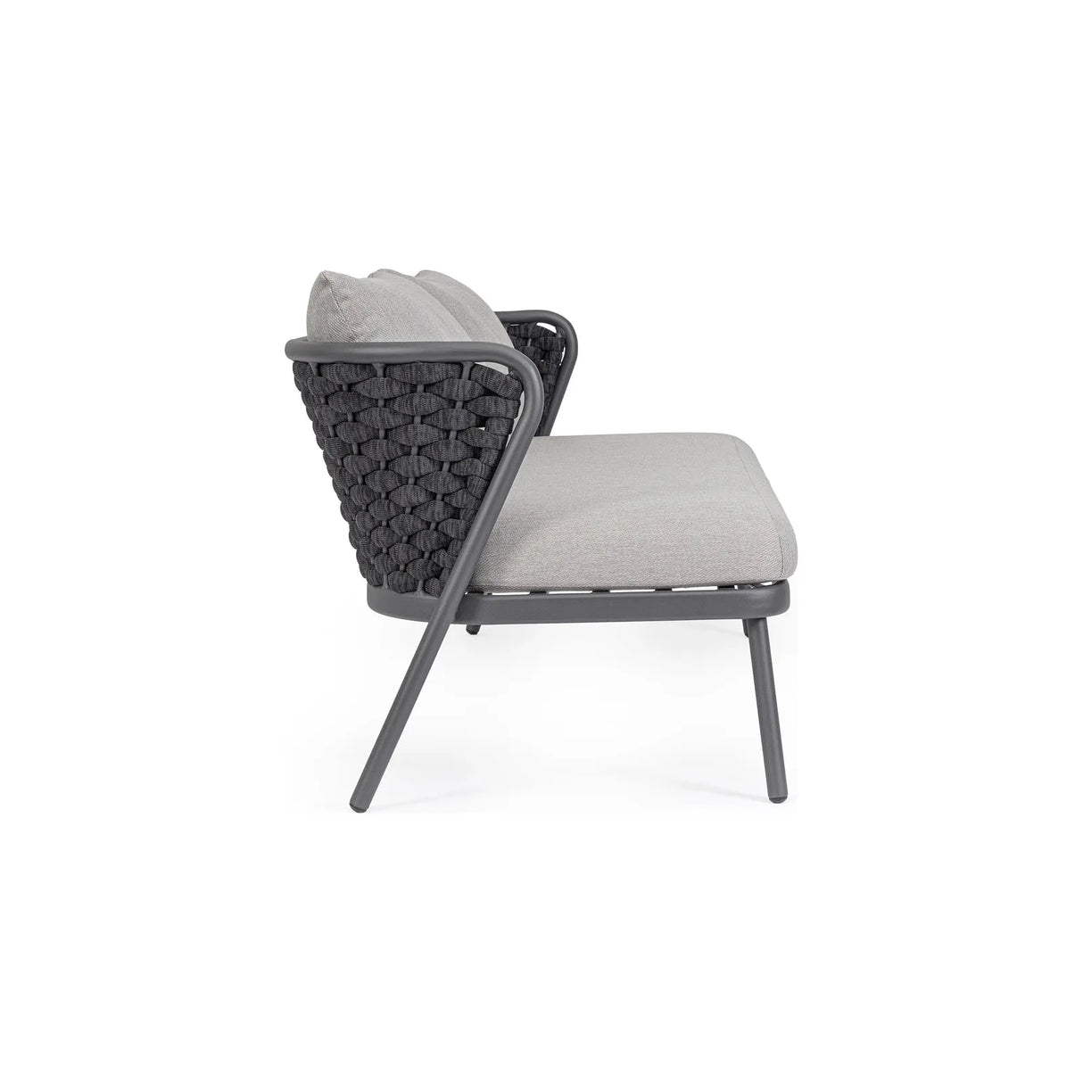 Harlow Sofa 2-Sitzer mit Kissen Graphit - ZEN ZONE Furniture