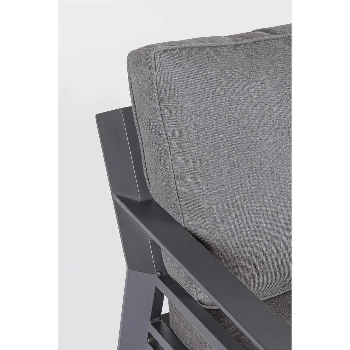 Hendrix Sofa Set 4 Anthrazit mit Kissen - ZEN ZONE Furniture