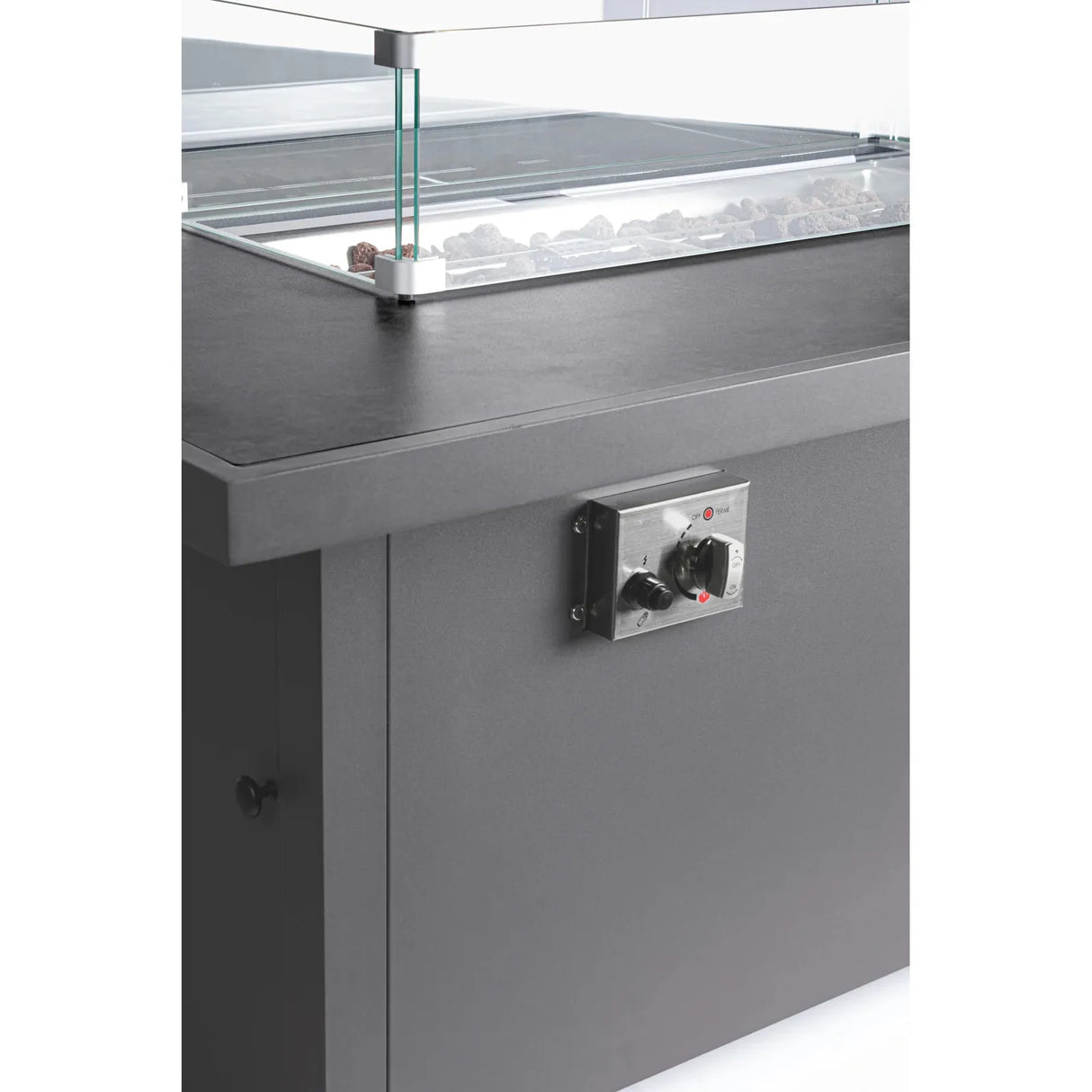 Hendrix Sofa Set 4 Anthrazit mit Kissen - ZEN ZONE Furniture