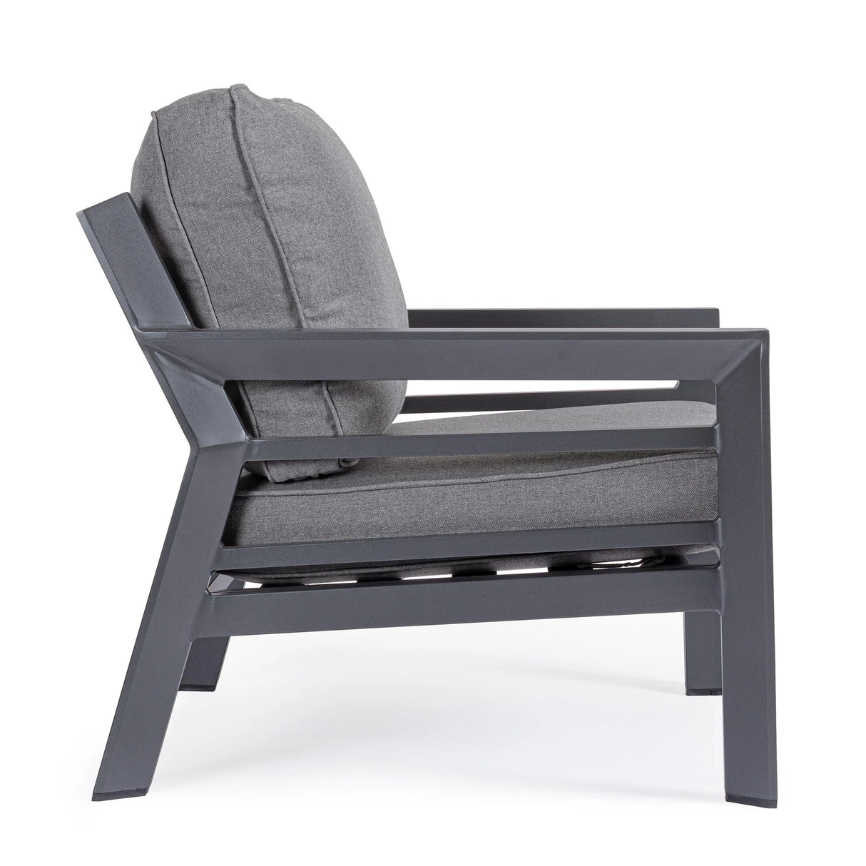 Outdoor Sessel mit Kissen Hendrix Anthrazit PG61 - ZEN ZONE Furniture