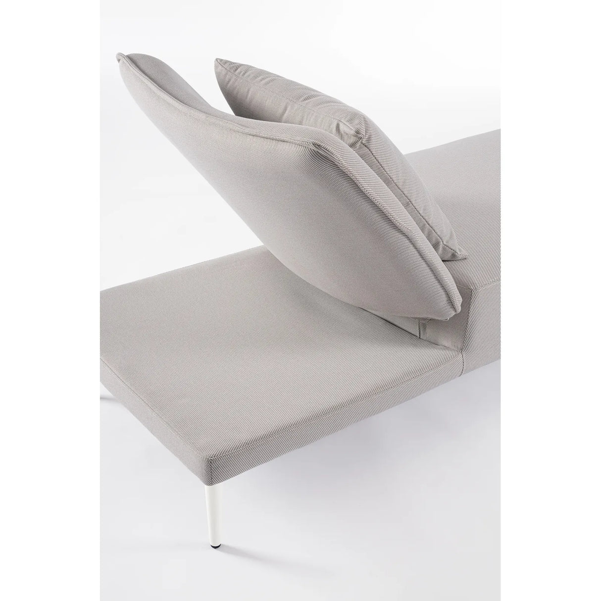 Gartenliege mit Kissen Viper Weiß QS20/Sand - ZEN ZONE Furniture