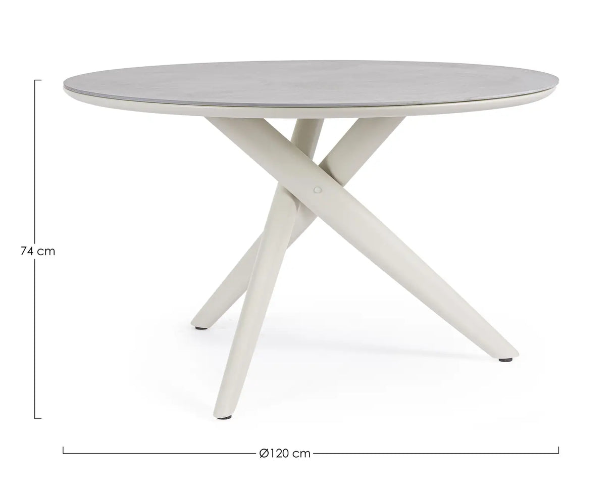 Outdoor Tisch Julian 120x120 cm Pelikan - ZEN ZONE Furniture