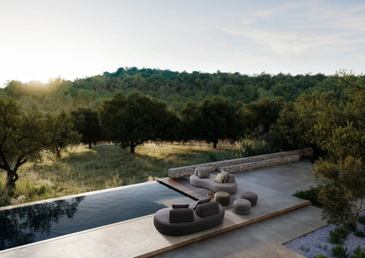 Outdoor Sofa Cooper Rauchig - ZEN ZONE Furniture