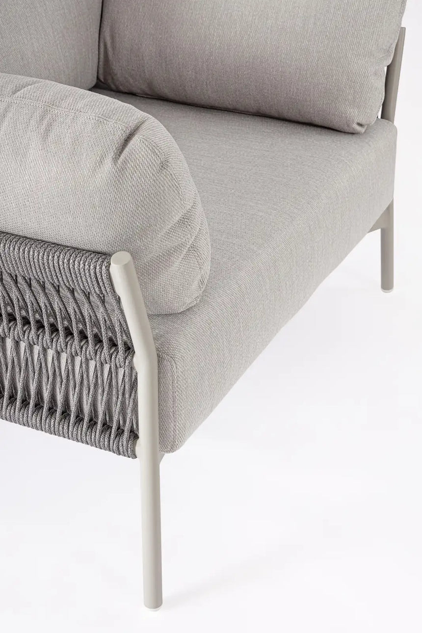 Outdoor Sessel Pardis agate QS26 aus Aluminium - ZEN ZONE Furniture