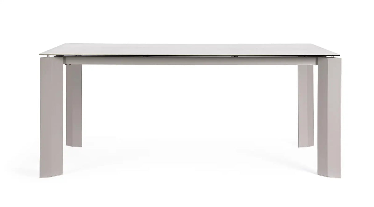 Outdoor Tisch Otavio moon WG24 Aluminium mit Keramikplatte 180x95 cm - ZEN ZONE Furniture