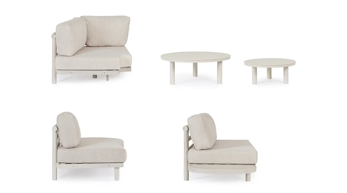 Outdoor Set Ecksitzgruppe Hercules morny WG2 - ZEN ZONE Furniture