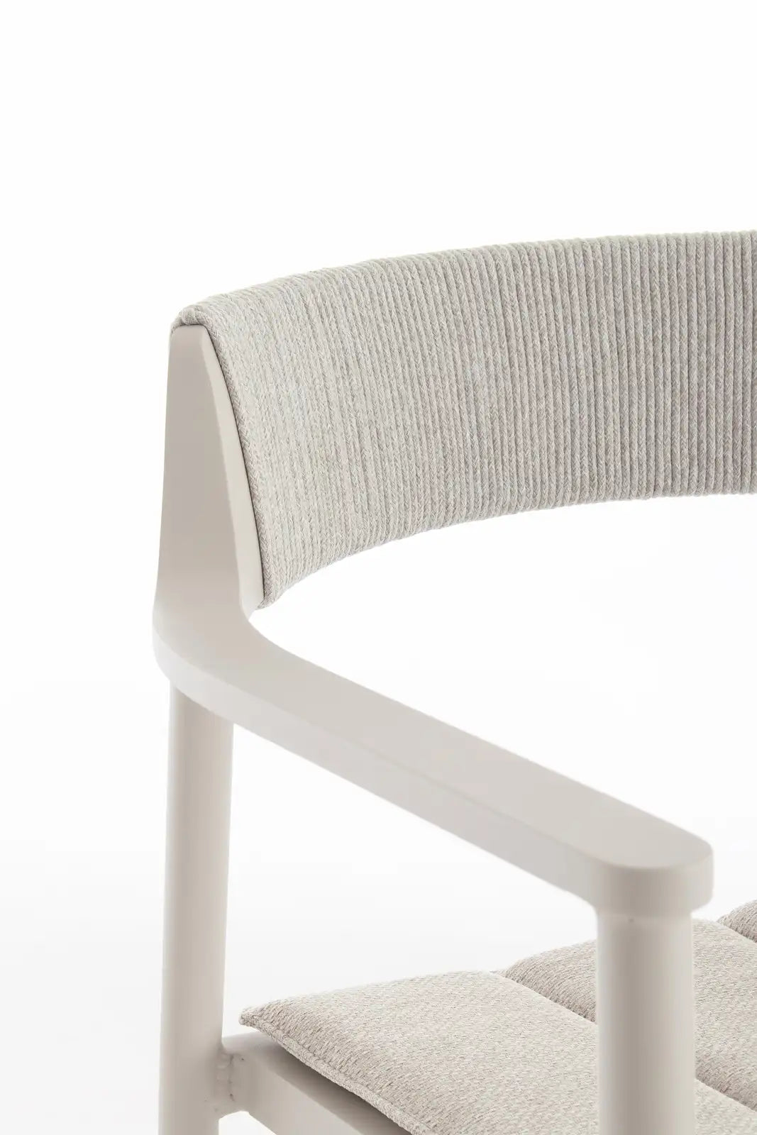 Gartenstuhl mit Armlehnen Ropery morny WG25 aus Aluminium - ZEN ZONE Furniture