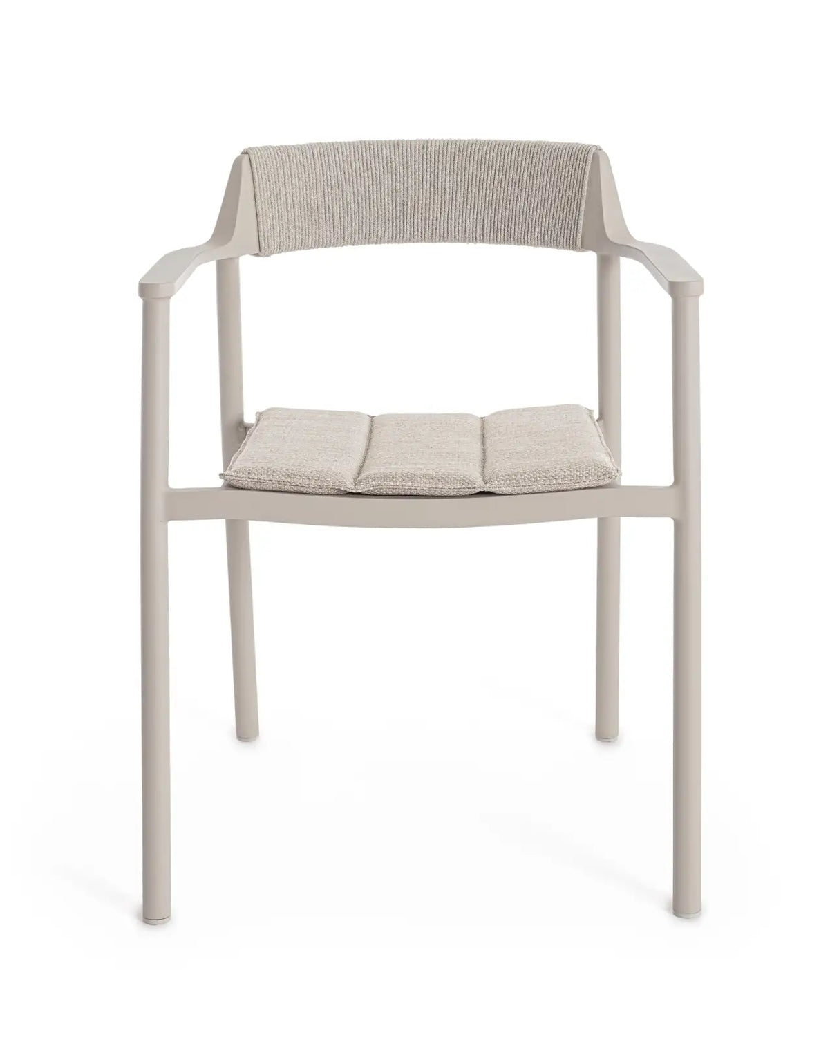 Gartenstuhl mit Armlehnen Ropery morny WG25 aus Aluminium - ZEN ZONE Furniture