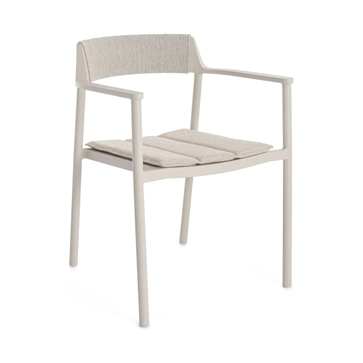 Gartenstuhl mit Armlehnen Ropery morny WG25 aus Aluminium - ZEN ZONE Furniture