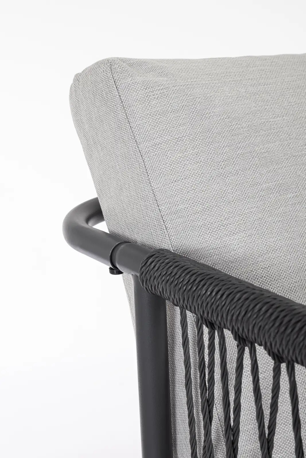 Outdoor 4er-Set Felipe Grau mit Kissen - ZEN ZONE Furniture