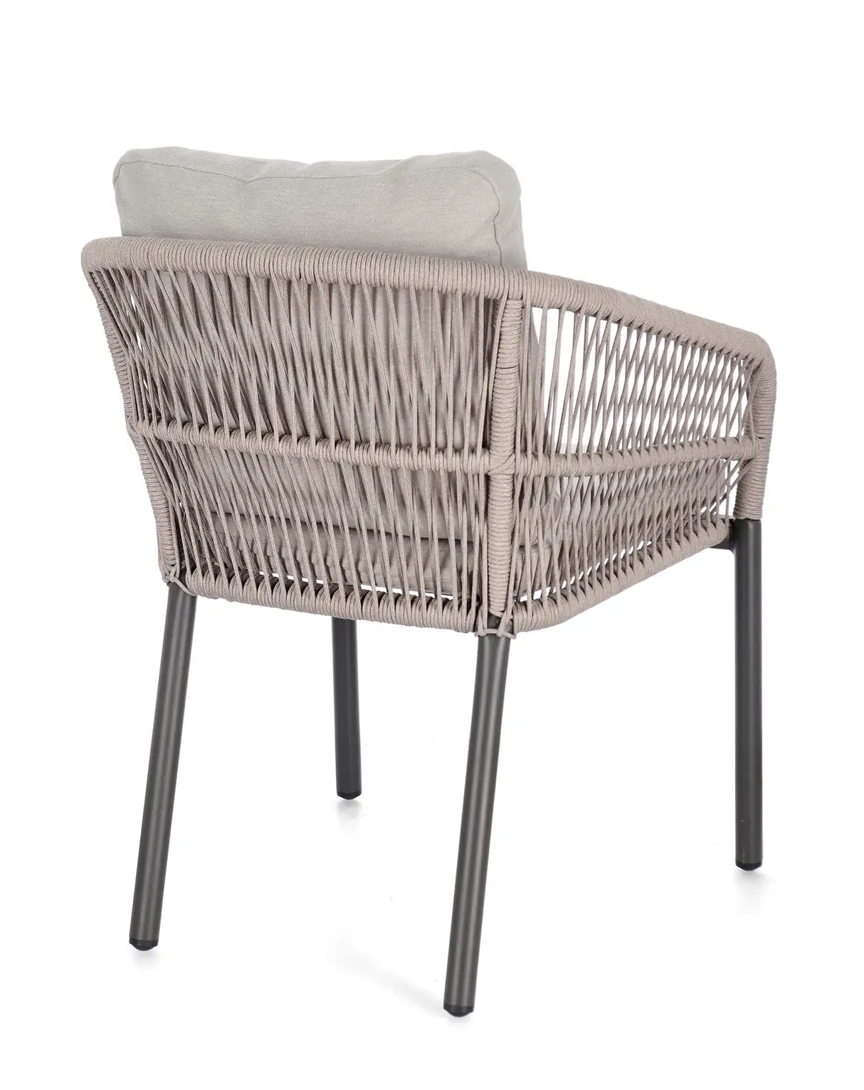 Gartenstuhl mit Armlehnen Galdana anthrazit JA60/KHAKI - ZEN ZONE Furniture