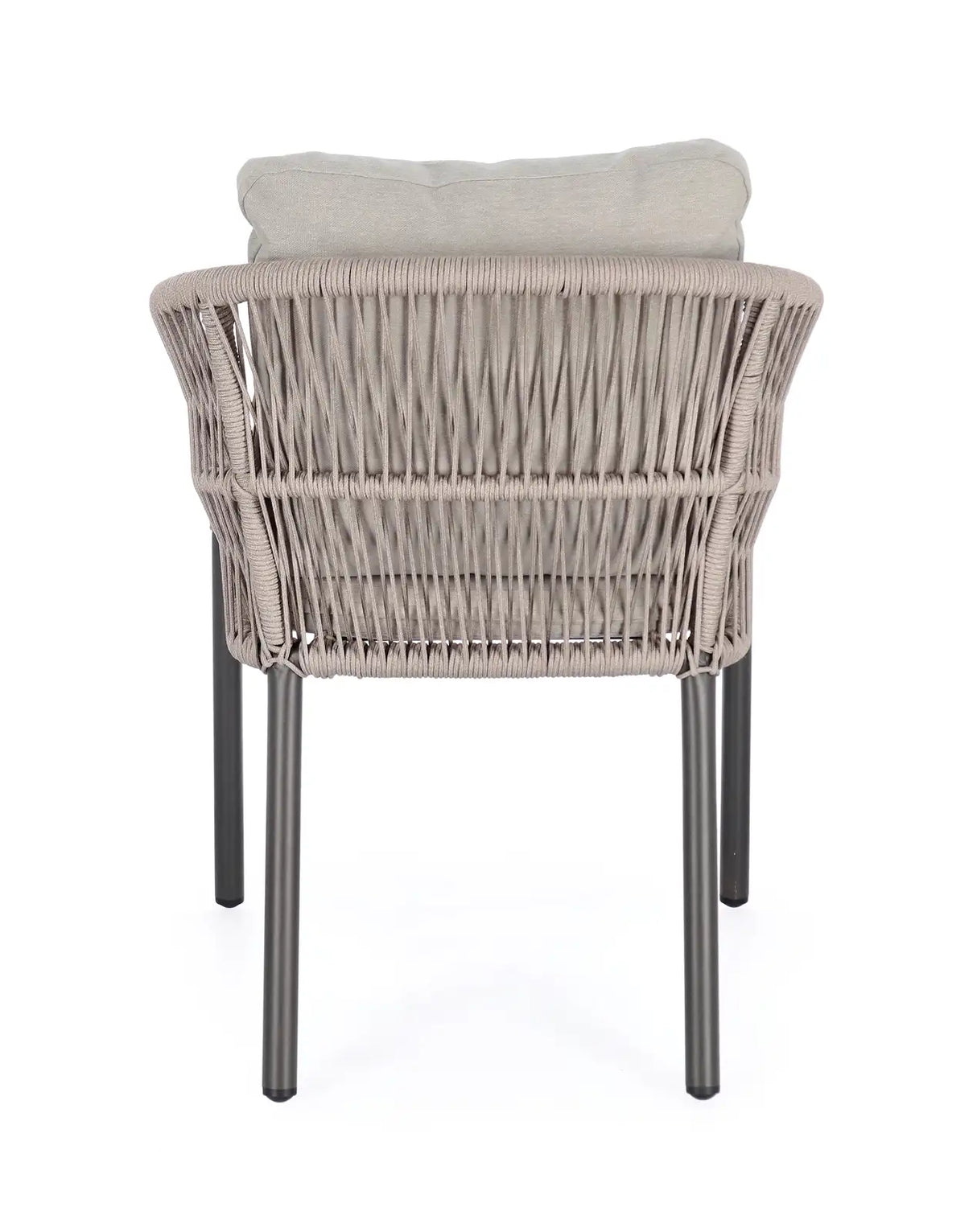 Gartenstuhl mit Armlehnen Galdana anthrazit JA60/KHAKI - ZEN ZONE Furniture