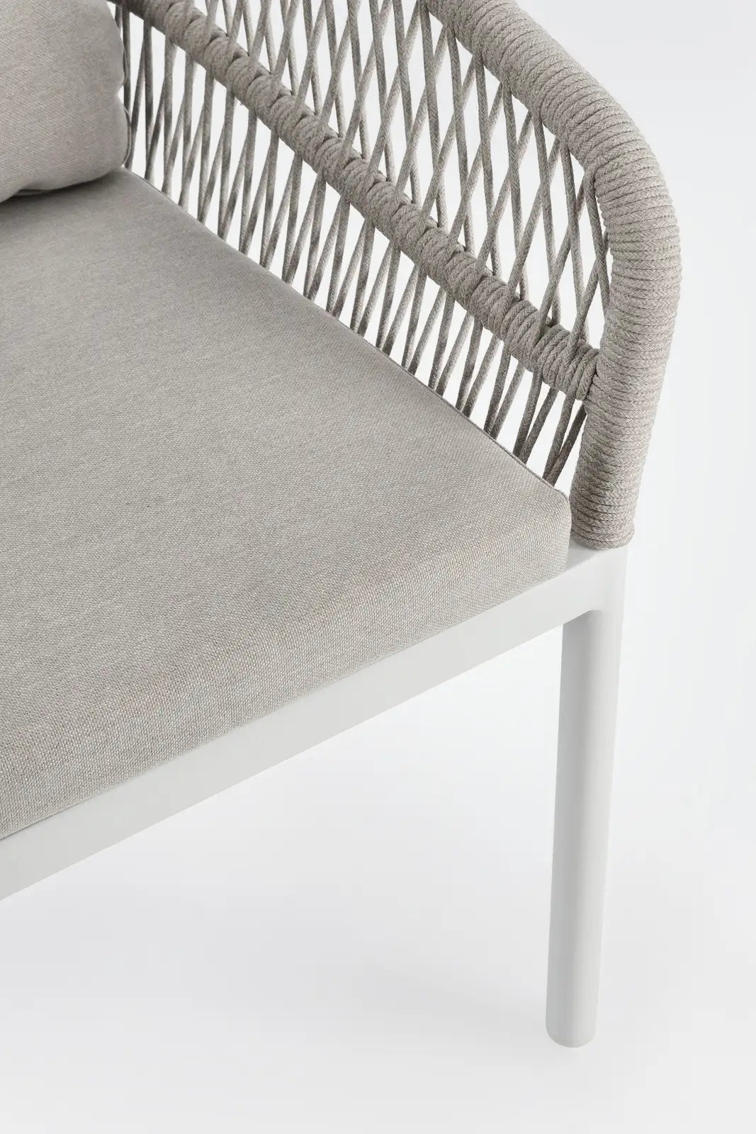 Gartenstuhl mit Armlehnen Galdana weiß JA61 - ZEN ZONE Furniture