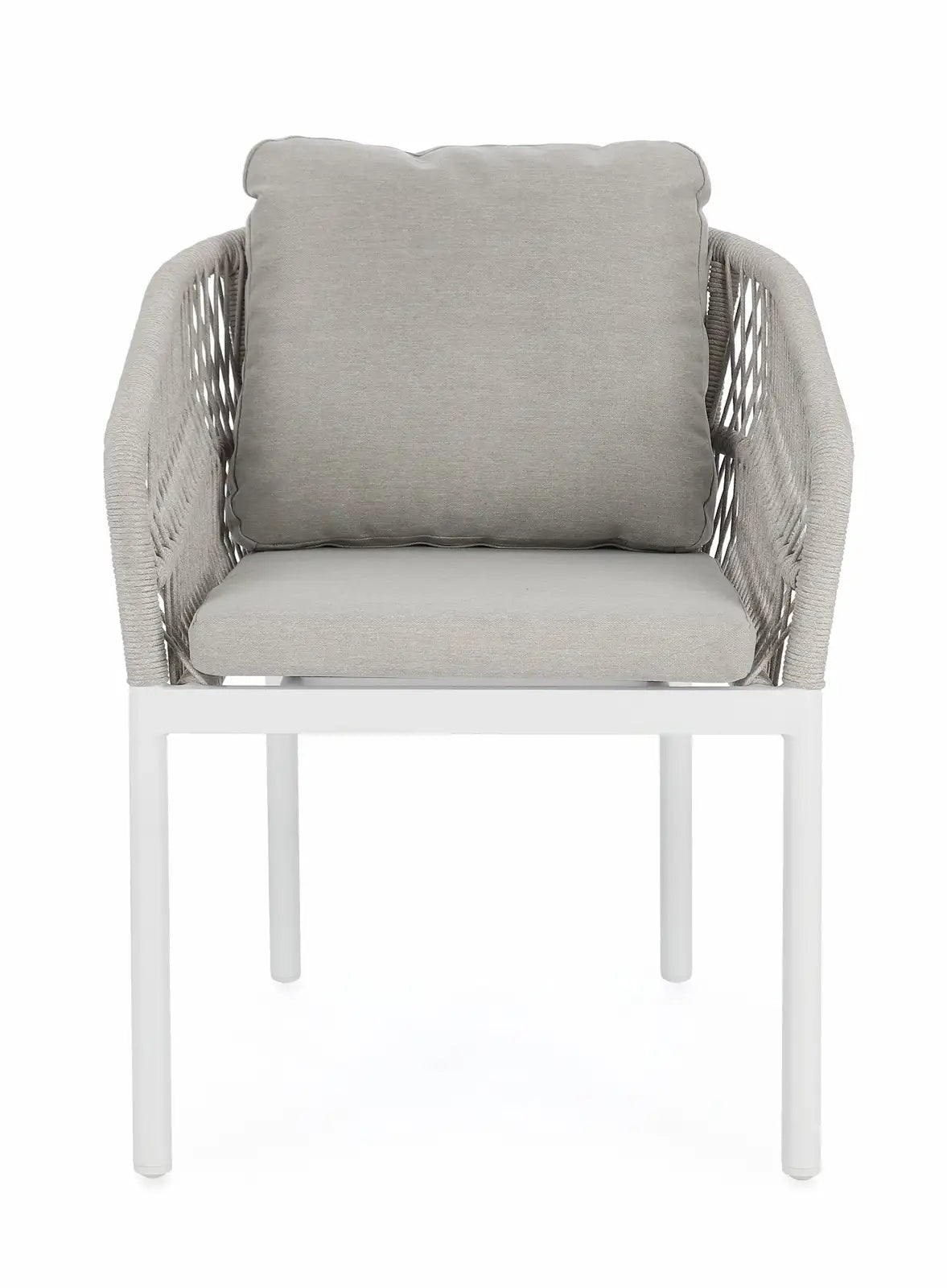 Gartenstuhl mit Armlehnen Galdana weiß JA61 - ZEN ZONE Furniture