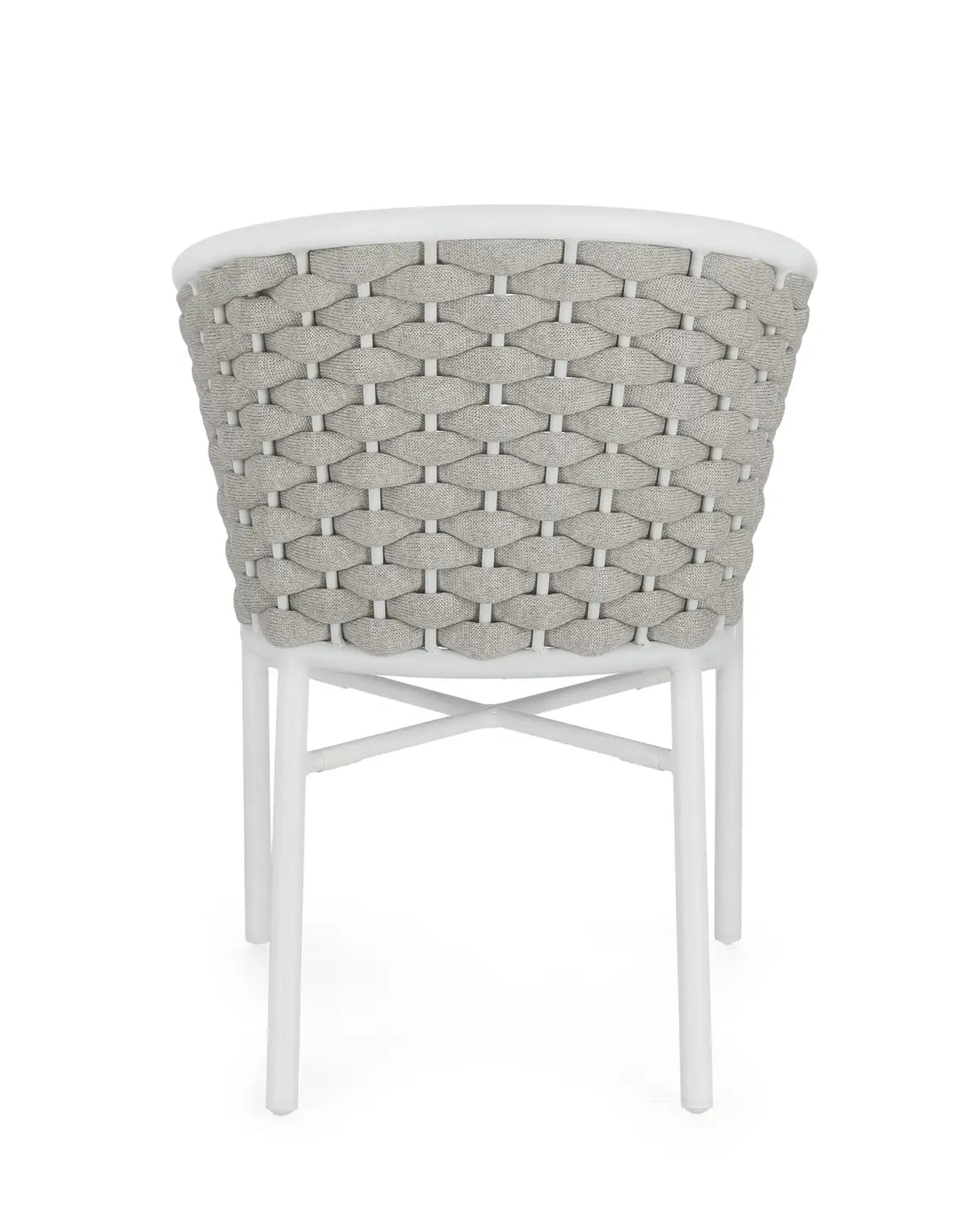 Gartenstuhl mit Armlehnen Margalida Weiß JA61 - ZEN ZONE Furniture