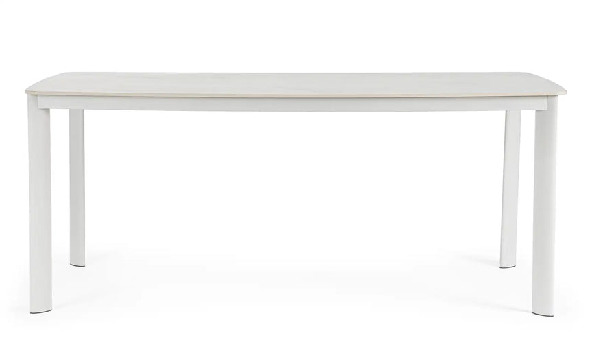 Outdoor Tisch Alcora weiß JA61 180x90 cm - ZEN ZONE Furniture