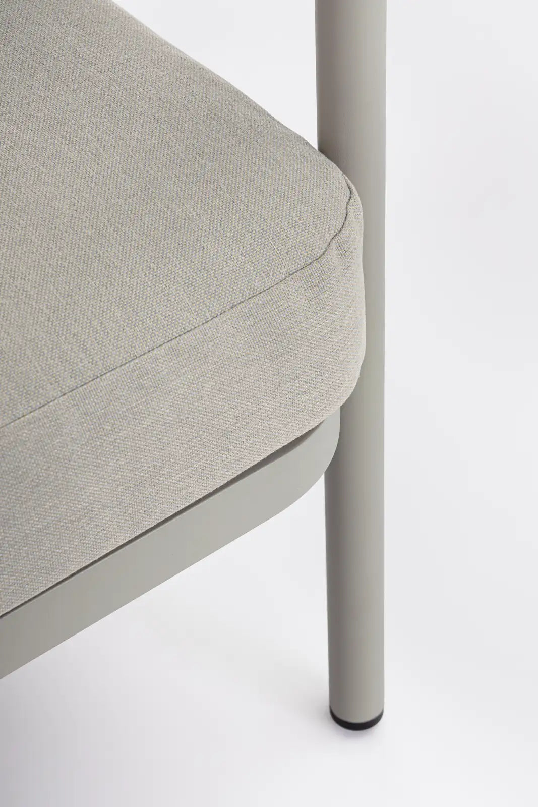 Outdoor 4er-Set Sitzgruppe Miravet C-C Saturn aus Aluminium und Seil - ZEN ZONE Furniture