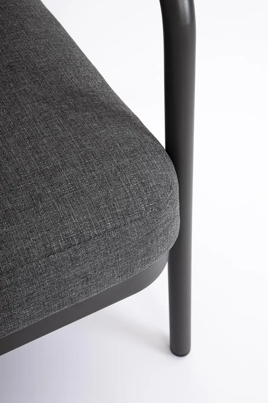 Outdoor 4er-Set Sitzgruppe C-C Miravet Anthrazit/Grün - ZEN ZONE Furniture