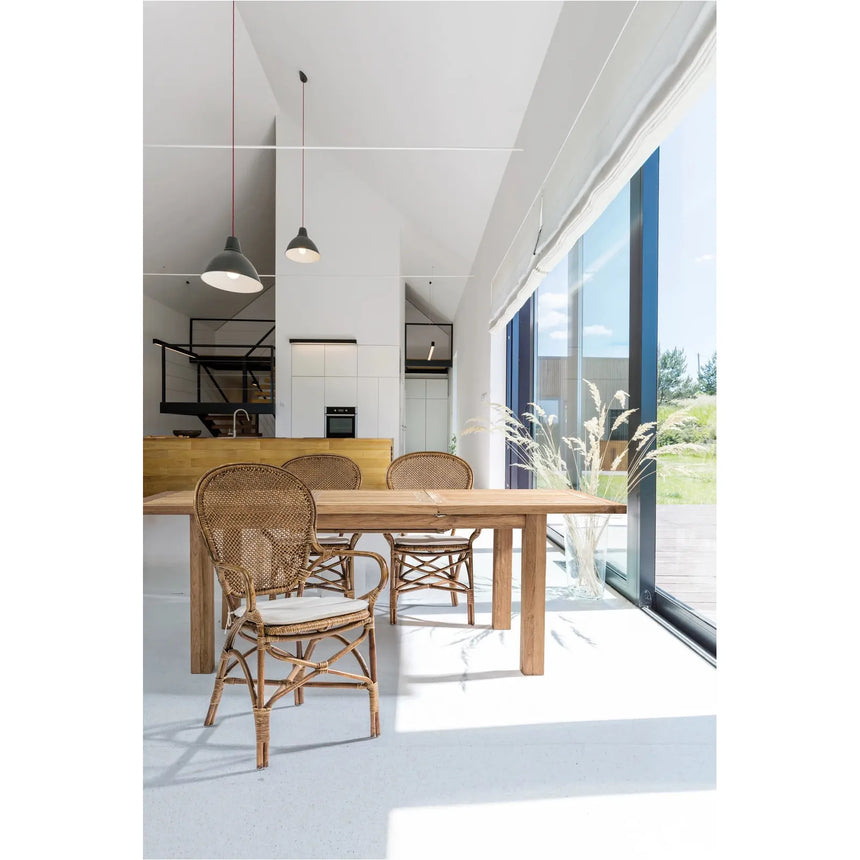Edelina Stuhl mit Armlehnen mit Kissen - ZEN ZONE Furniture