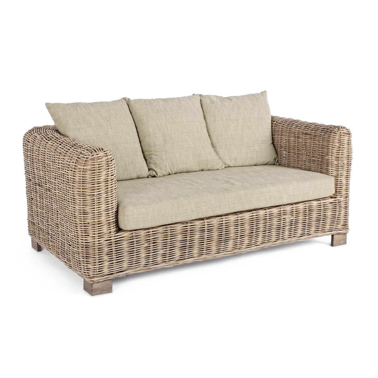 Garten-Sofa 2-Sitzer mit Kissen Fortaleza - ZEN ZONE Furniture