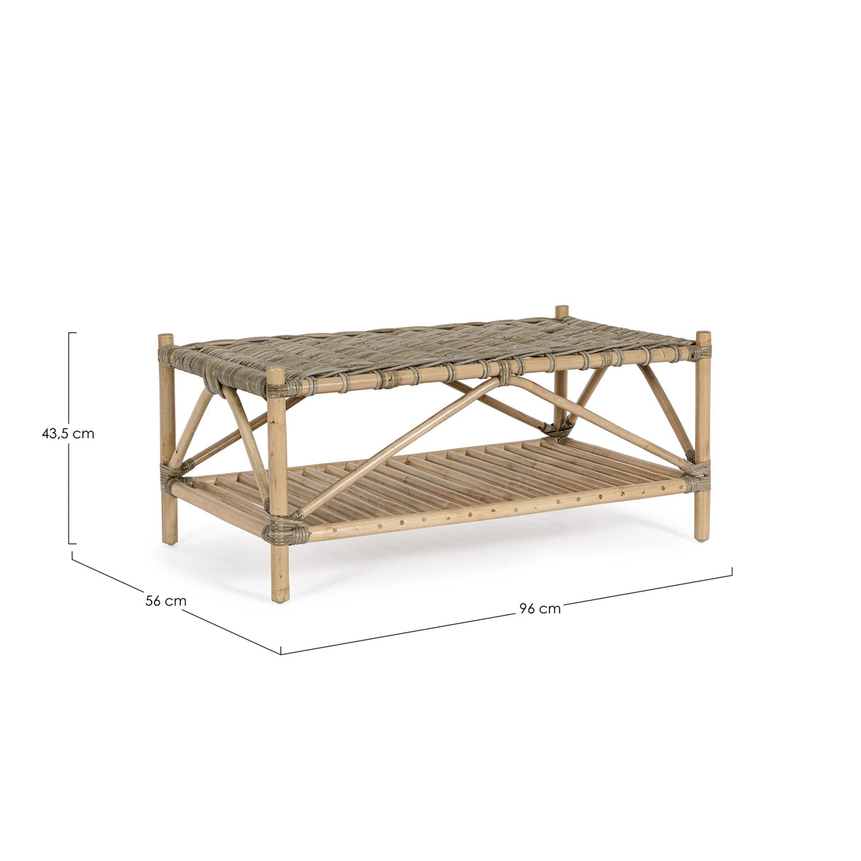 Garten Couchtisch 96x56 Tarifa - ZEN ZONE Furniture