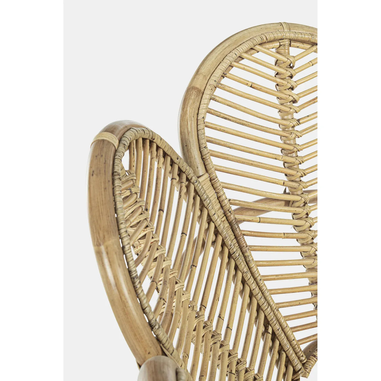 Flores Natur Stuhl mit Armlehnen mit Kissen - ZEN ZONE Furniture