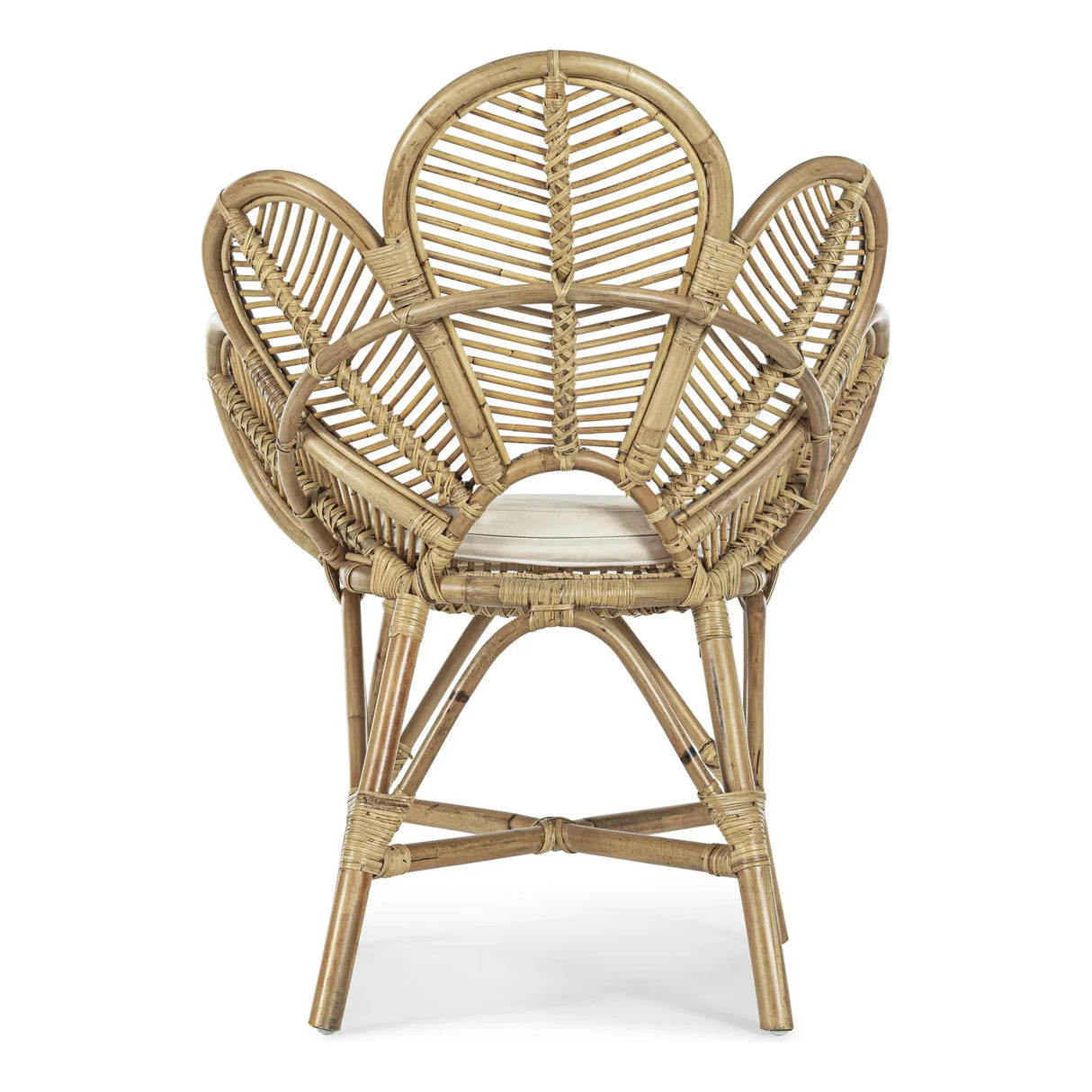 Flores Natur Stuhl mit Armlehnen mit Kissen - ZEN ZONE Furniture