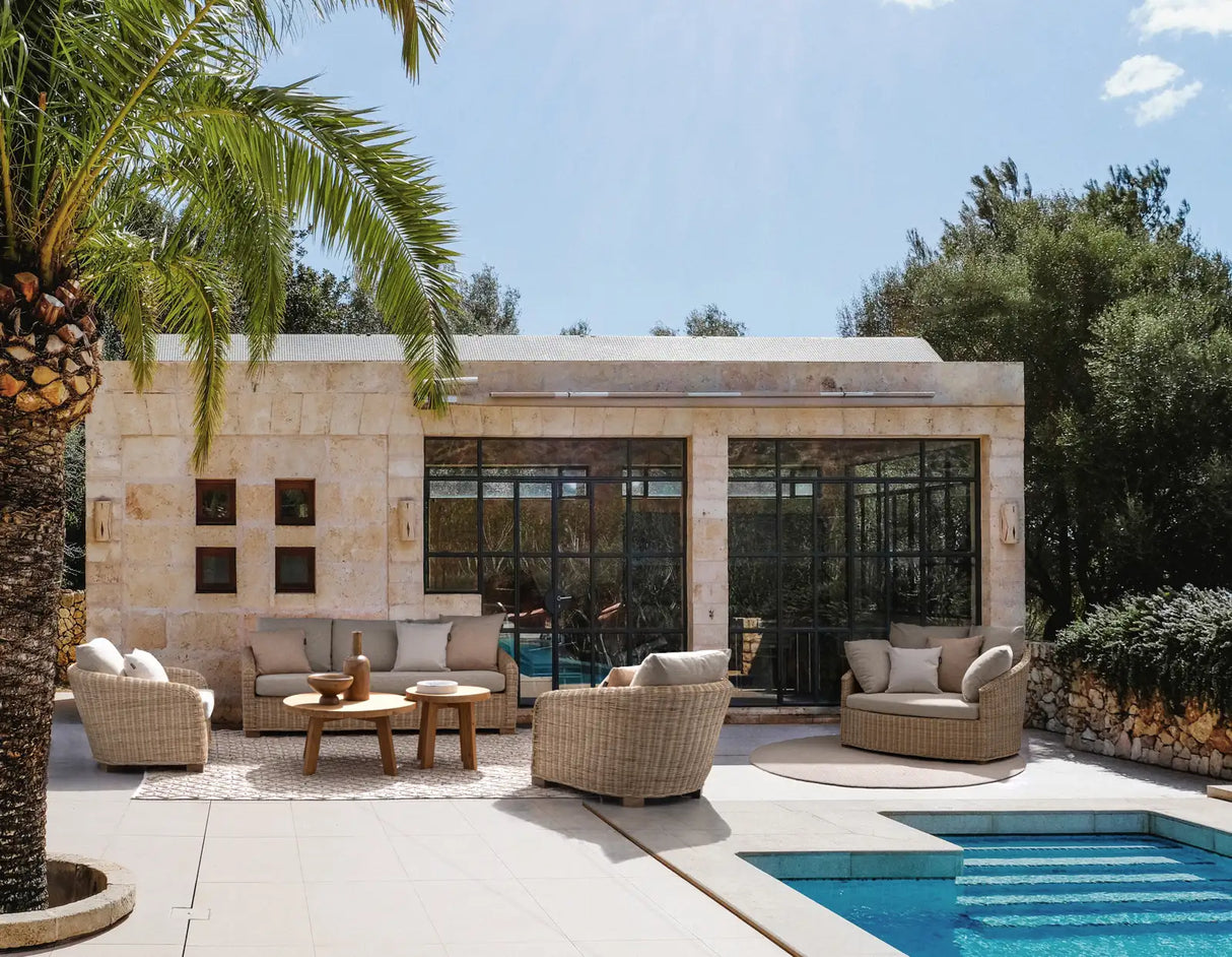 Cadice Sessel aus Rattan mit Armlehnen - ZEN ZONE Furniture