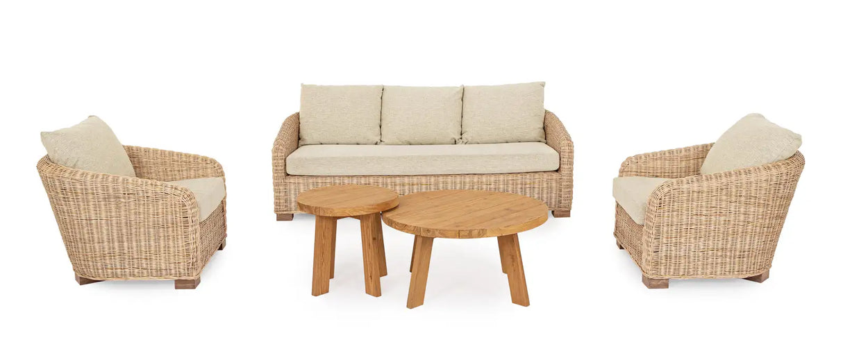 Cadice Sessel aus Rattan mit Armlehnen - ZEN ZONE Furniture