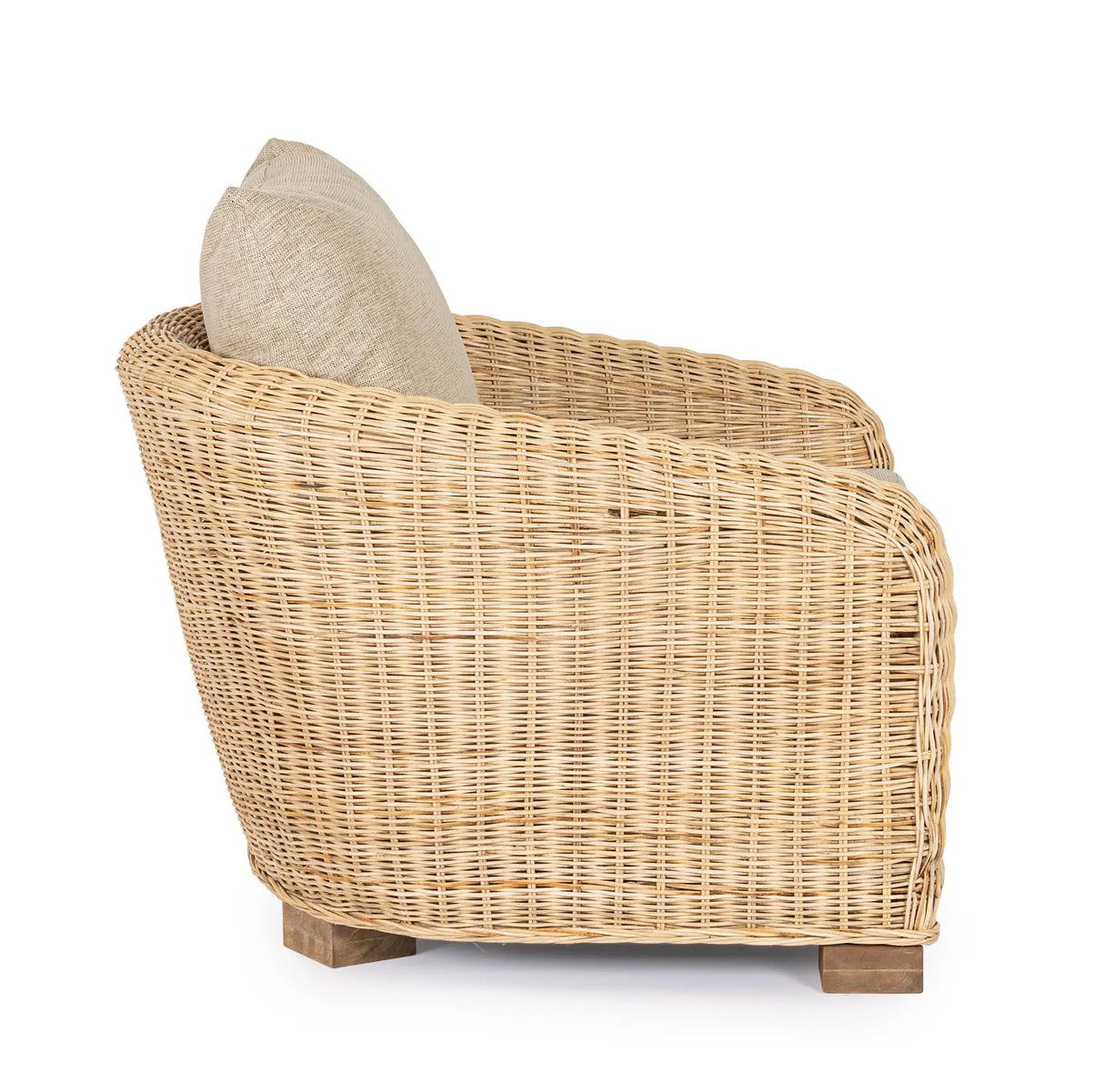 Cadice Sessel aus Rattan mit Armlehnen - ZEN ZONE Furniture