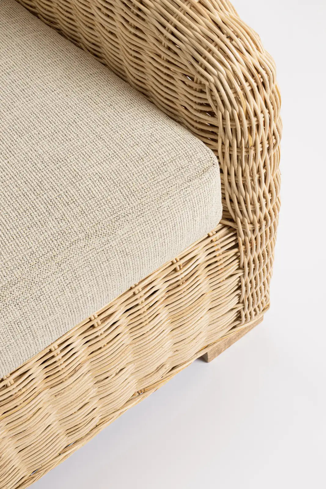 3-Sitzer Sofa Cadice aus Rattan - ZEN ZONE Furniture