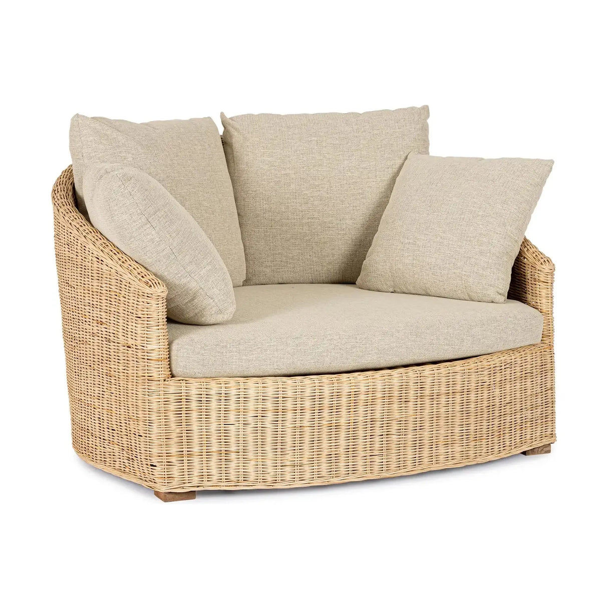 Mini Daybed Cadice aus Rattan - ZEN ZONE Furniture