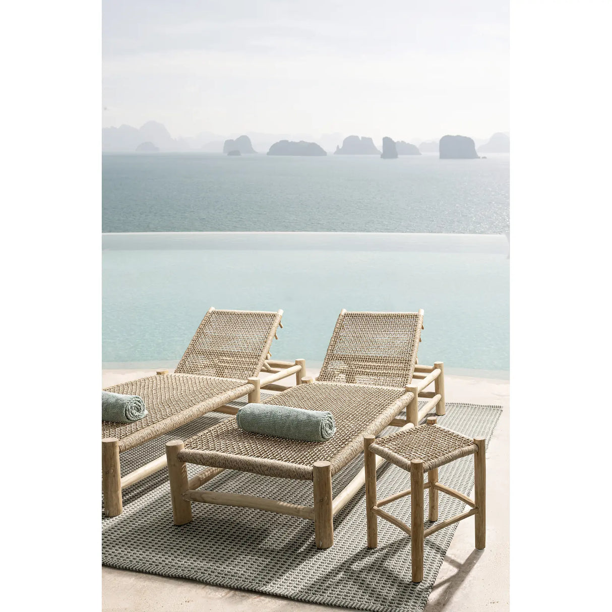 Gartenliege Liege Lampok - ZEN ZONE Furniture