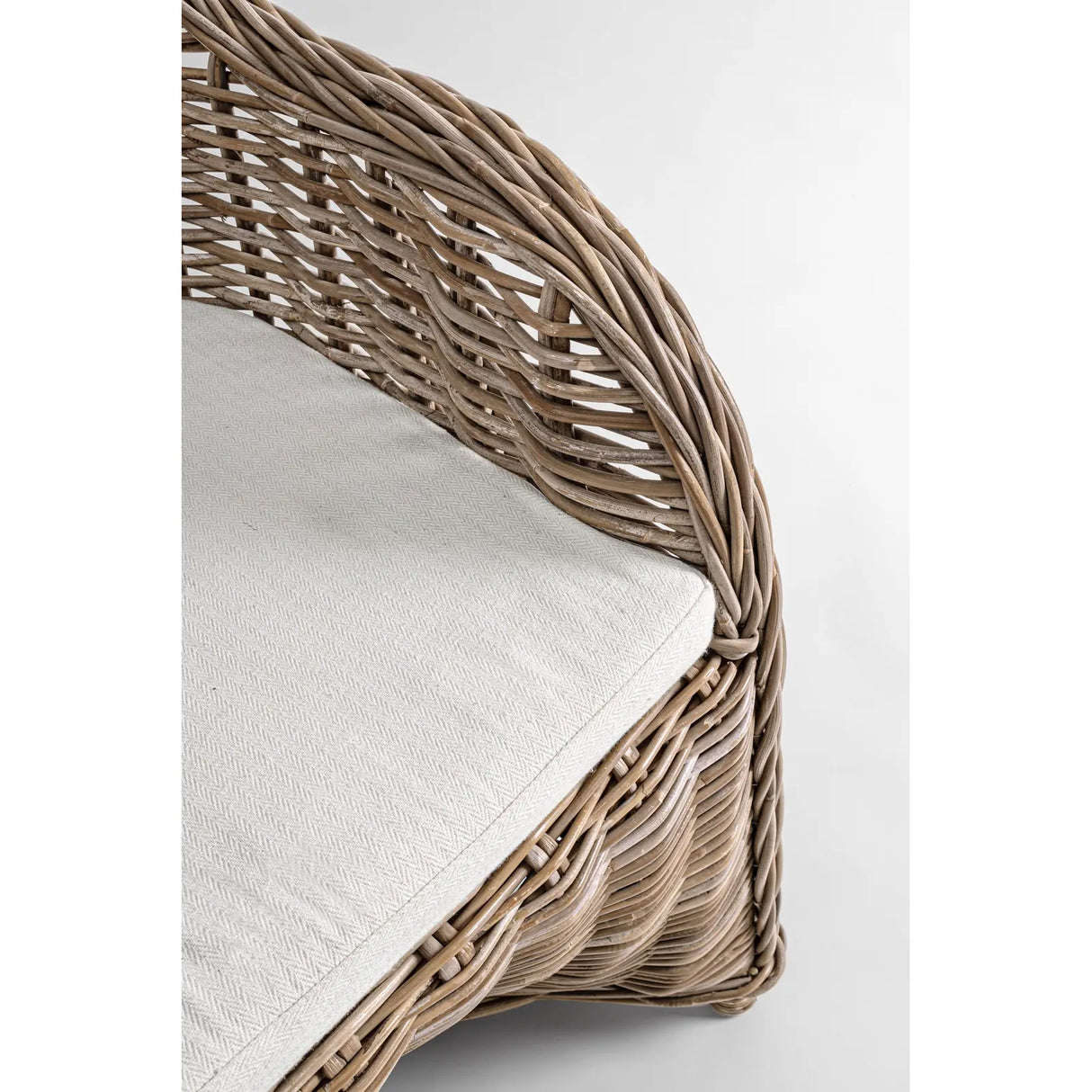 Outdoor Sessel mit Kissen Martin New Natural - ZEN ZONE Furniture