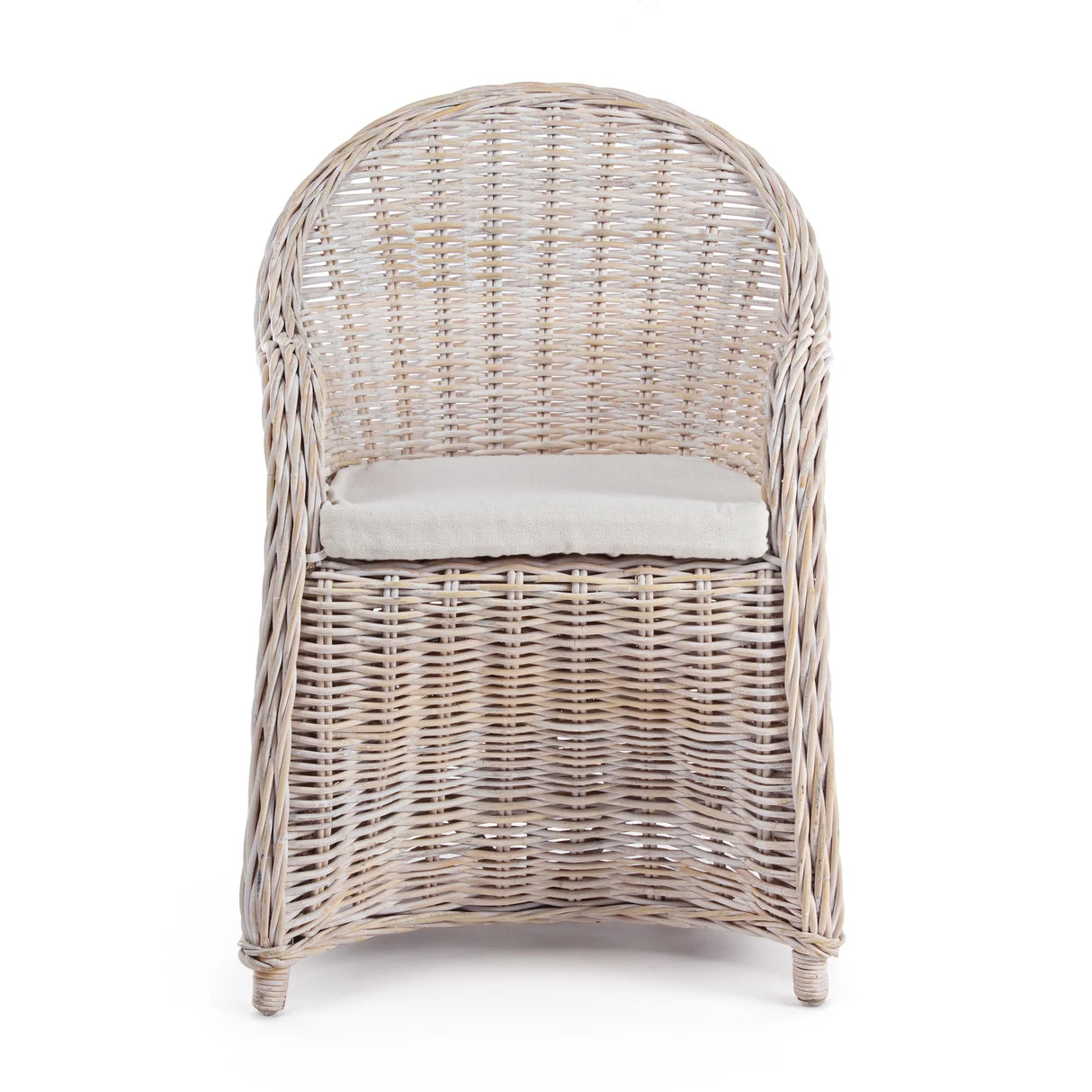 Outdoor Sessel mit Kissen Martin New Weiß - ZEN ZONE Furniture