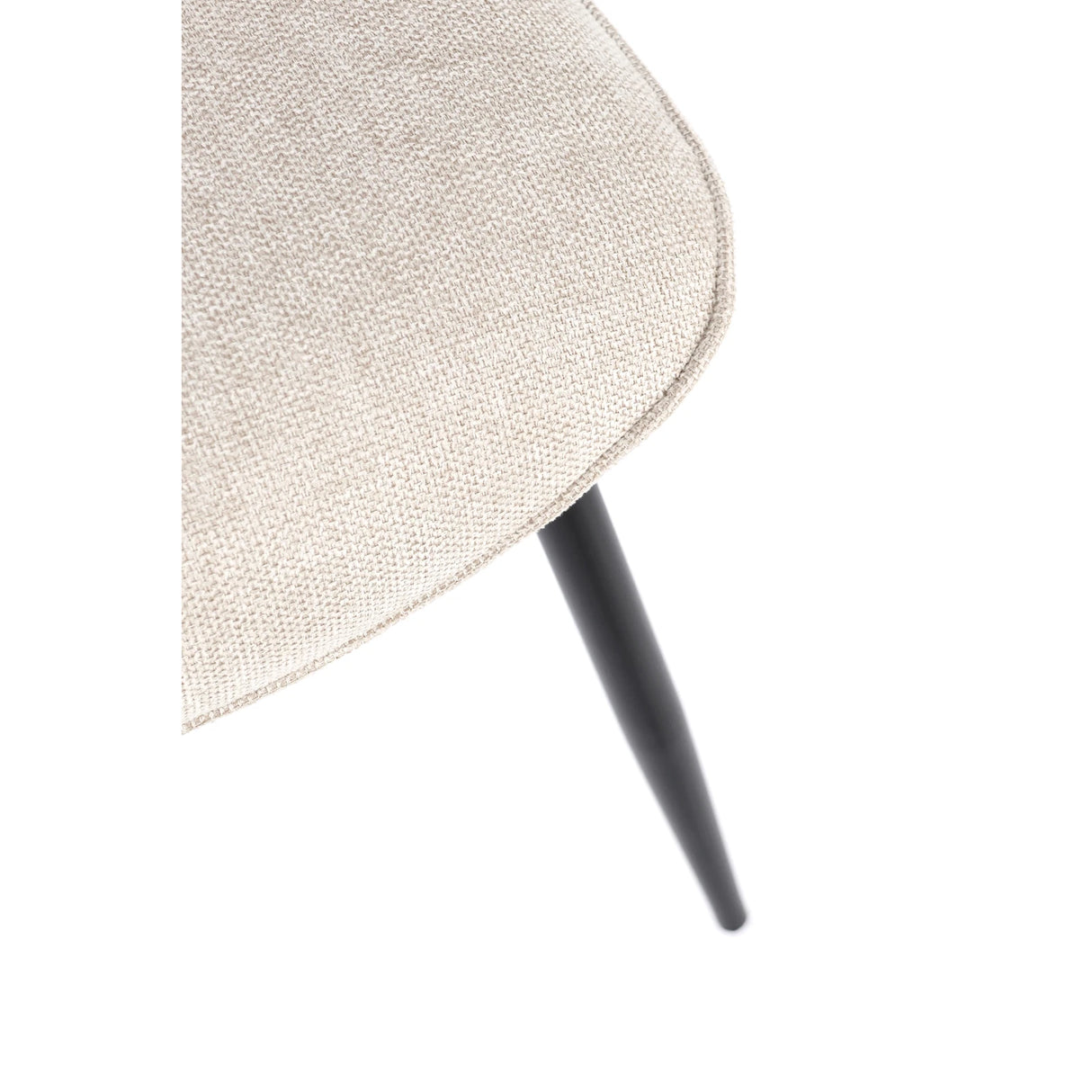 Essstuhl Cora Schwarz/Beige - ZEN ZONE Furniture