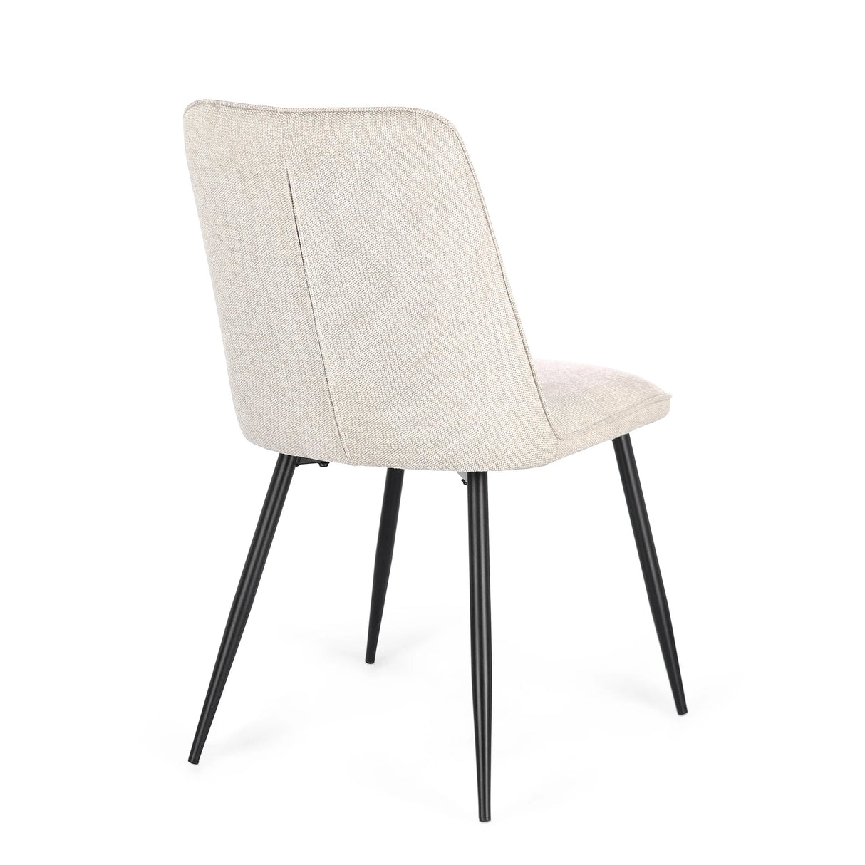 Essstuhl Cora Schwarz/Beige - ZEN ZONE Furniture