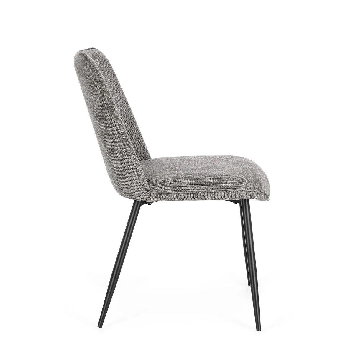 Essstuhl Cora Schwarz/Dunkelgrau - ZEN ZONE Furniture