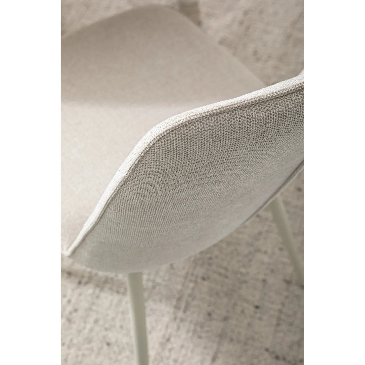 Cora Stuhl Beige/Beige - ZEN ZONE Furniture