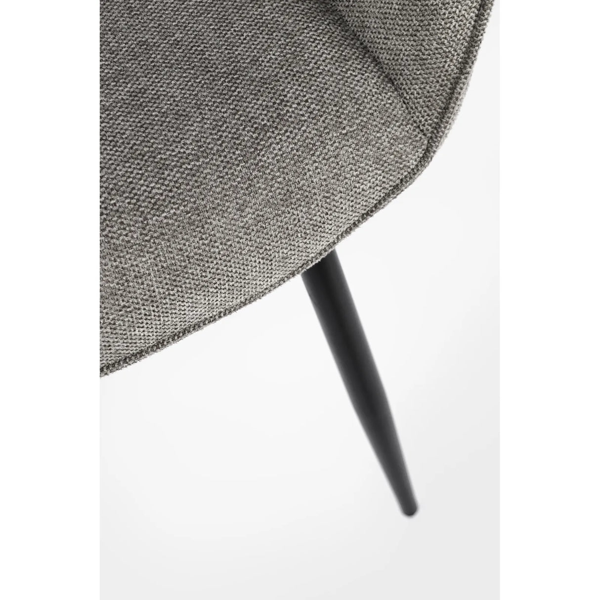 Essstuhl mit Armlehne Cora Schwarz/Beige - ZEN ZONE Furniture