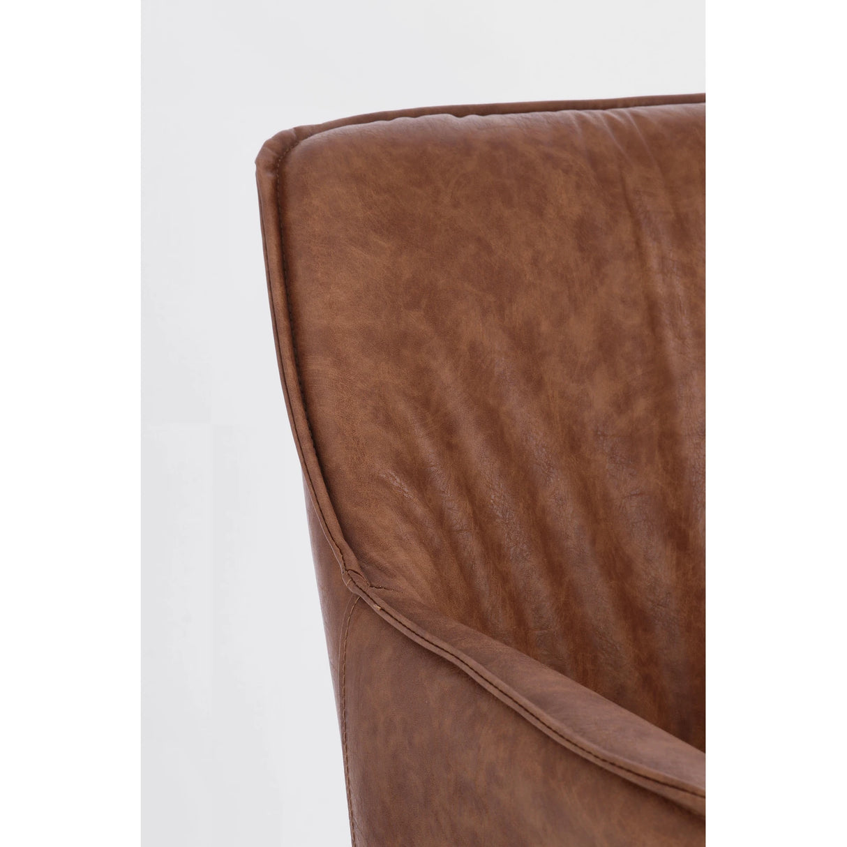 Essstuhl drehbar mit Armlehne Breval Hellbraun - ZEN ZONE Furniture