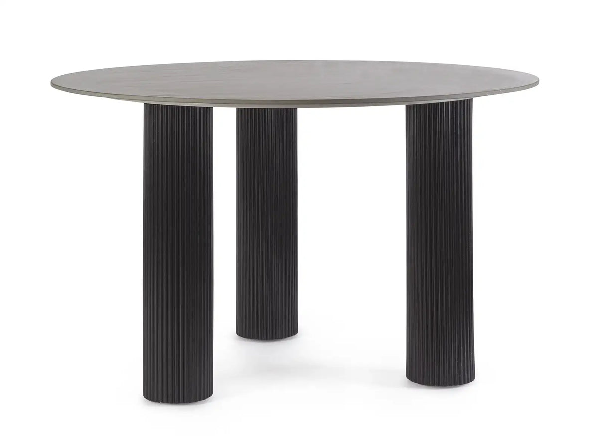 Tisch Bamira Schwarz 120x120 cm - ZEN ZONE Furniture