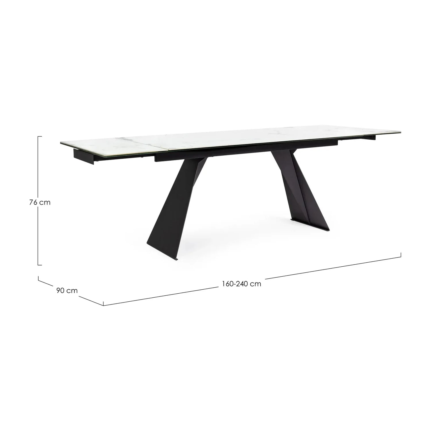 Blazar Ausziehtisch 160-240x90 cm - ZEN ZONE Furniture