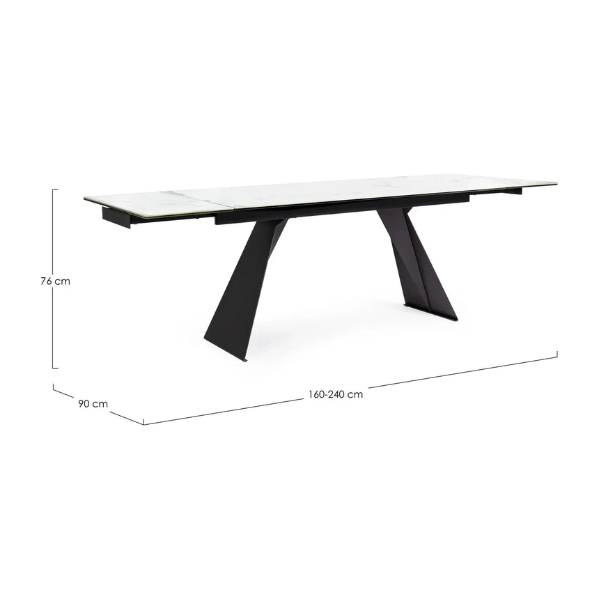 Blazar Ausziehtisch 160-240x90 cm - ZEN ZONE Furniture