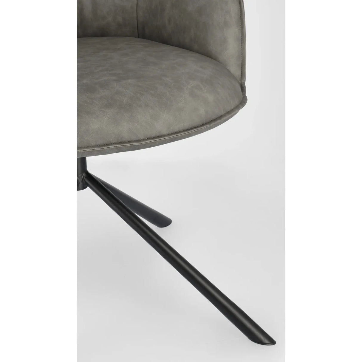 Grant Sessel Grau Pu - ZEN ZONE Furniture