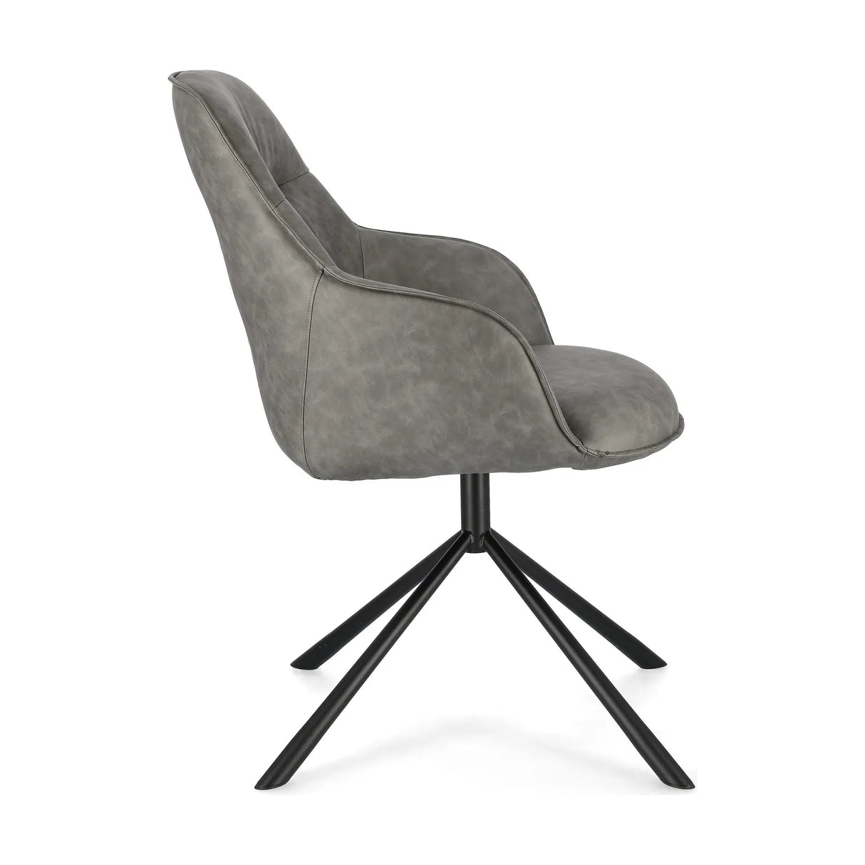 Grant Sessel Grau Pu - ZEN ZONE Furniture