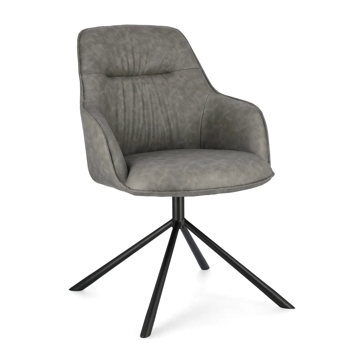 Grant Sessel Grau Pu - ZEN ZONE Furniture