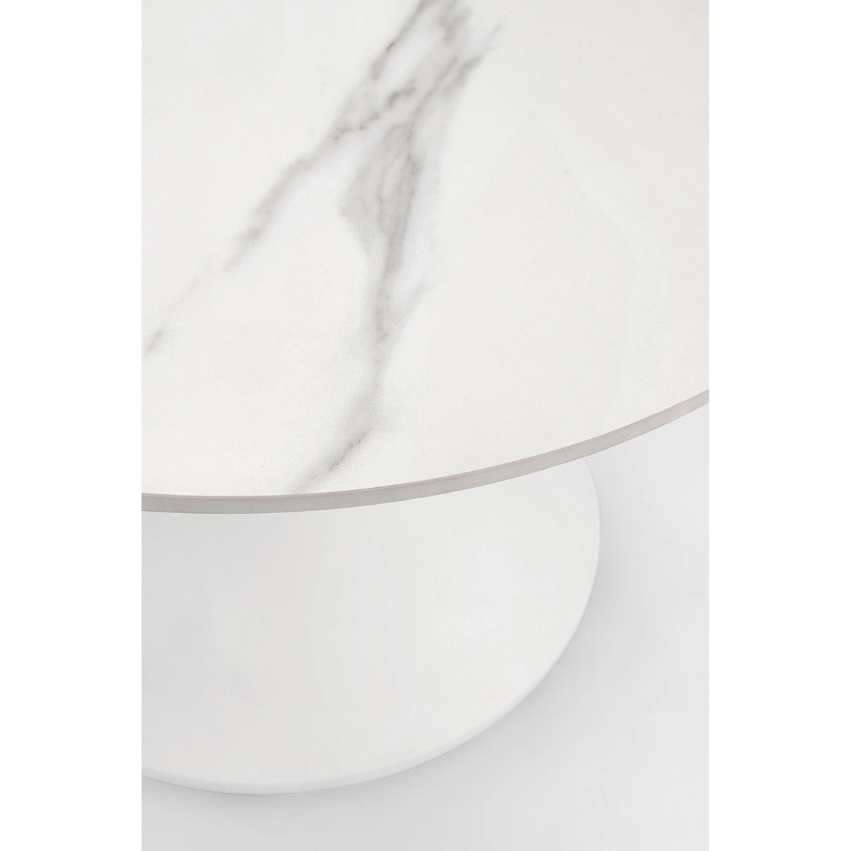 Couchtisch rund 70x70 Weiß Joona - ZEN ZONE Furniture