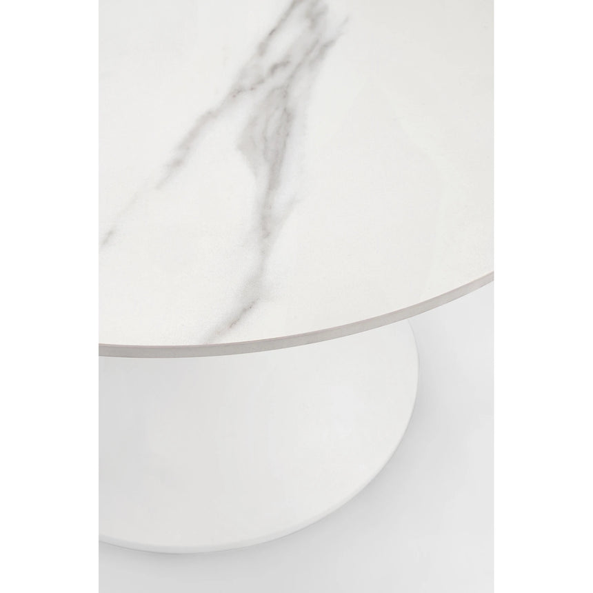 Couchtisch rund 70x70 Weiß Joona - ZEN ZONE Furniture