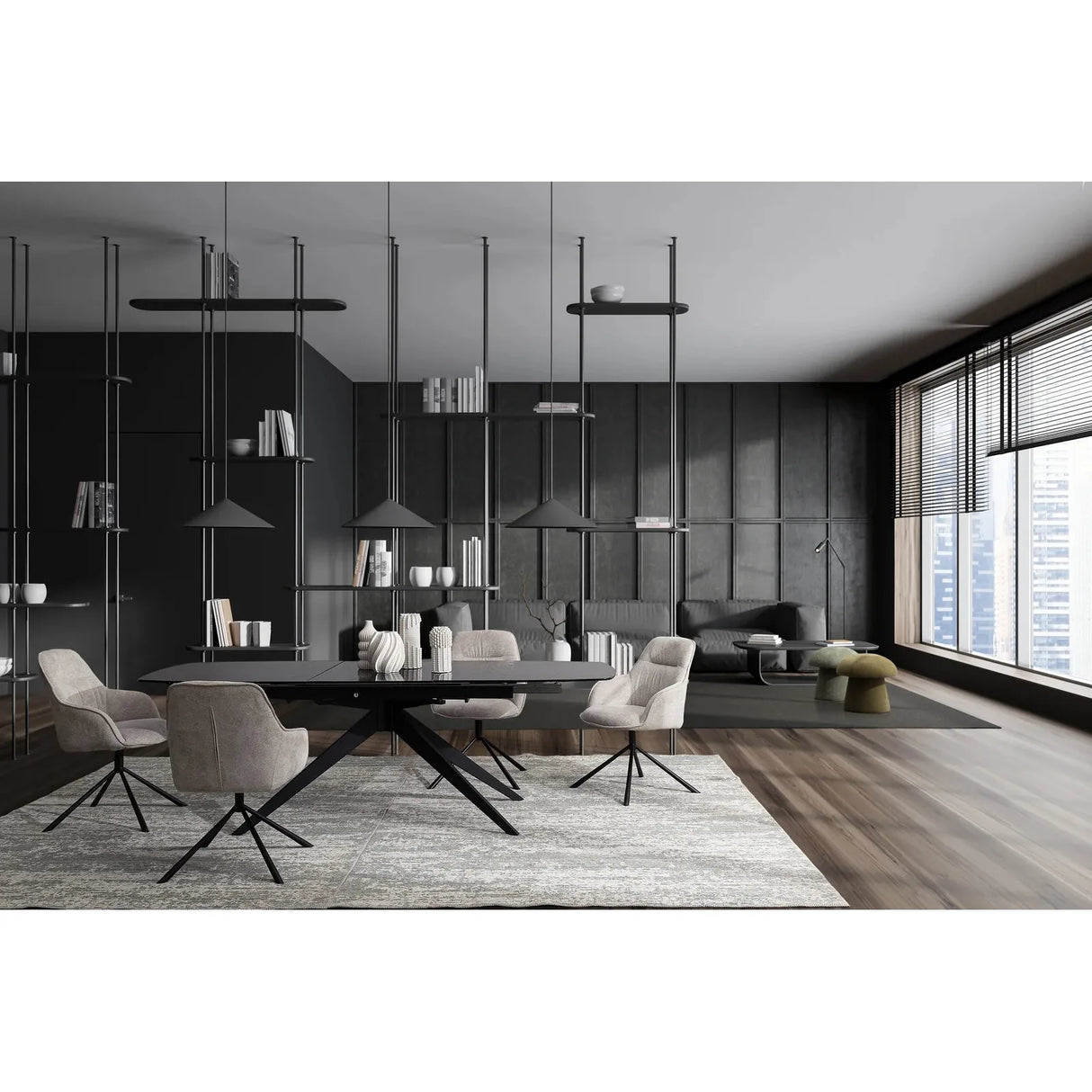 Anja Ausziehbarer Tisch 180–240 x 90 cm - ZEN ZONE Furniture